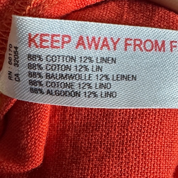 Free People Francesca Midi Dress Size XL NWT Open, tie-back side slit unlined - Picture 14 of 14